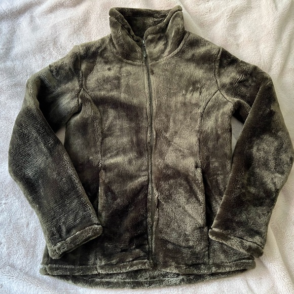 32 Degrees Heat Plush Jacket Forest Wood Green Size S - Picture 6 of 11